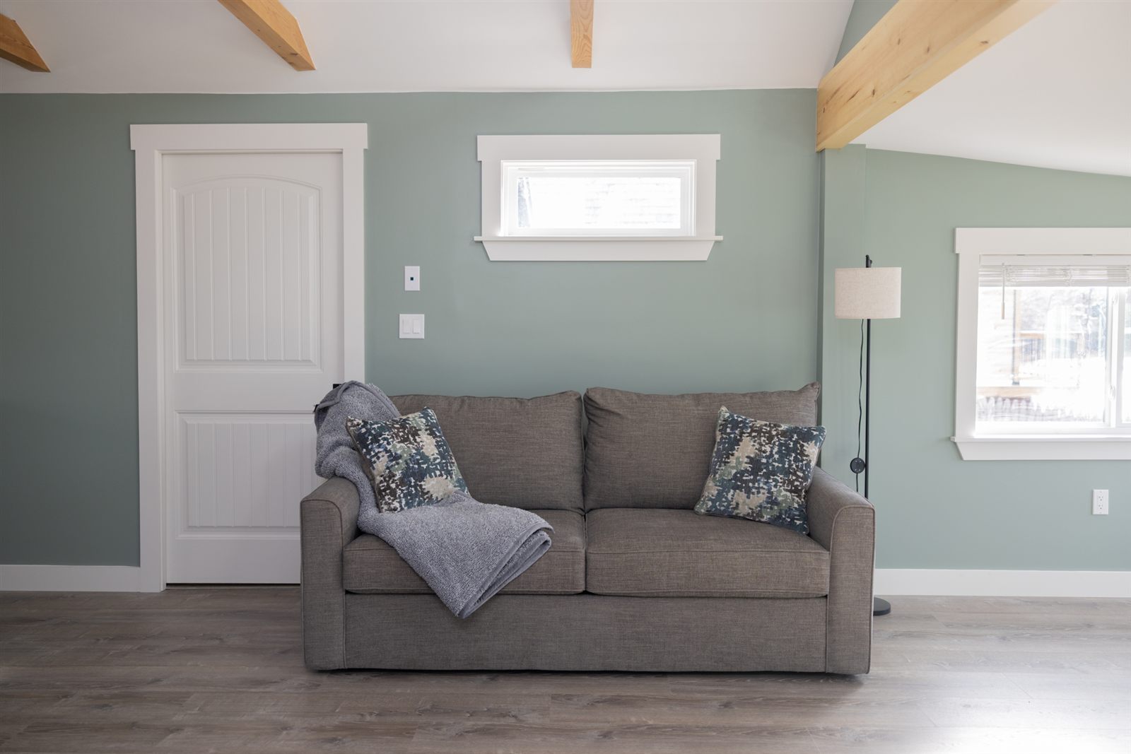 Comfy sofa seating in great room